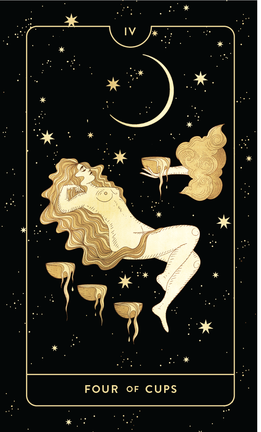 FOUR OF CUPS