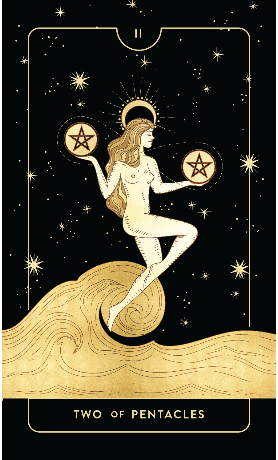 TWO OF PENTACLES