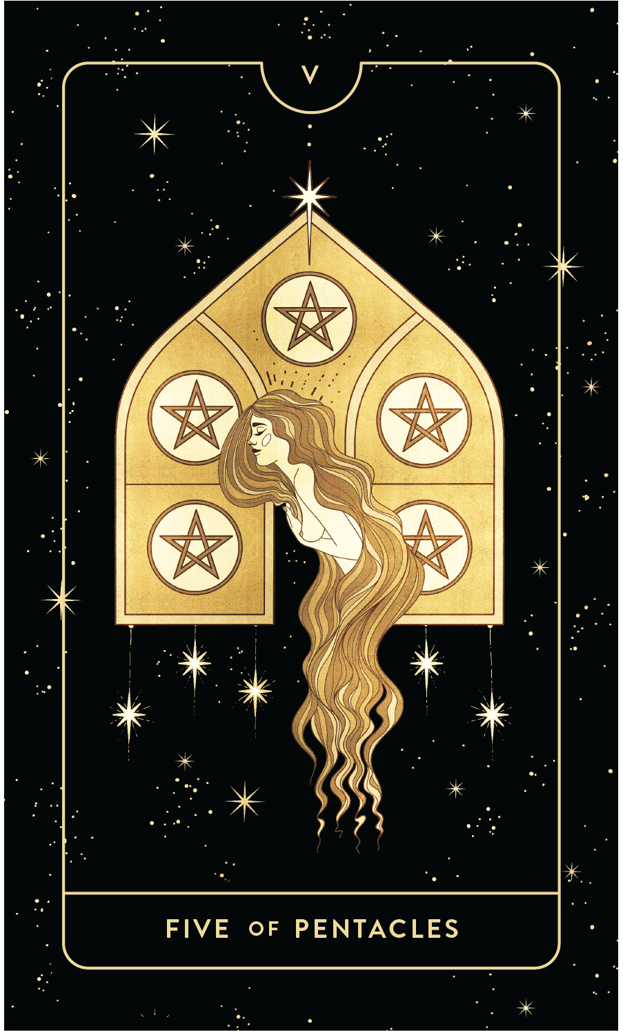 FIVE OF PENTACLES