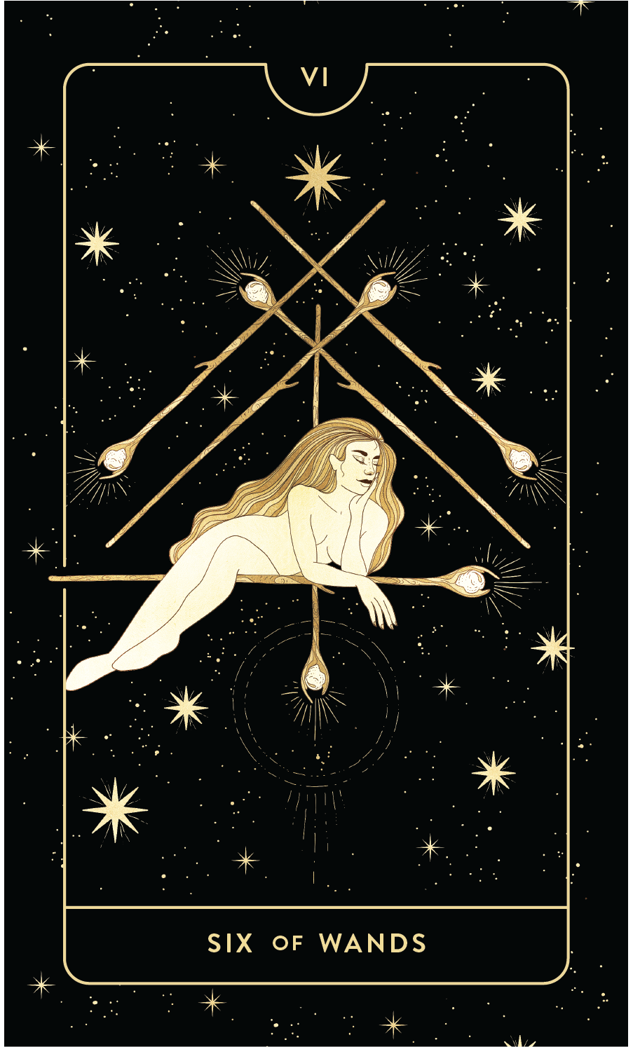 SIX OF WANDS