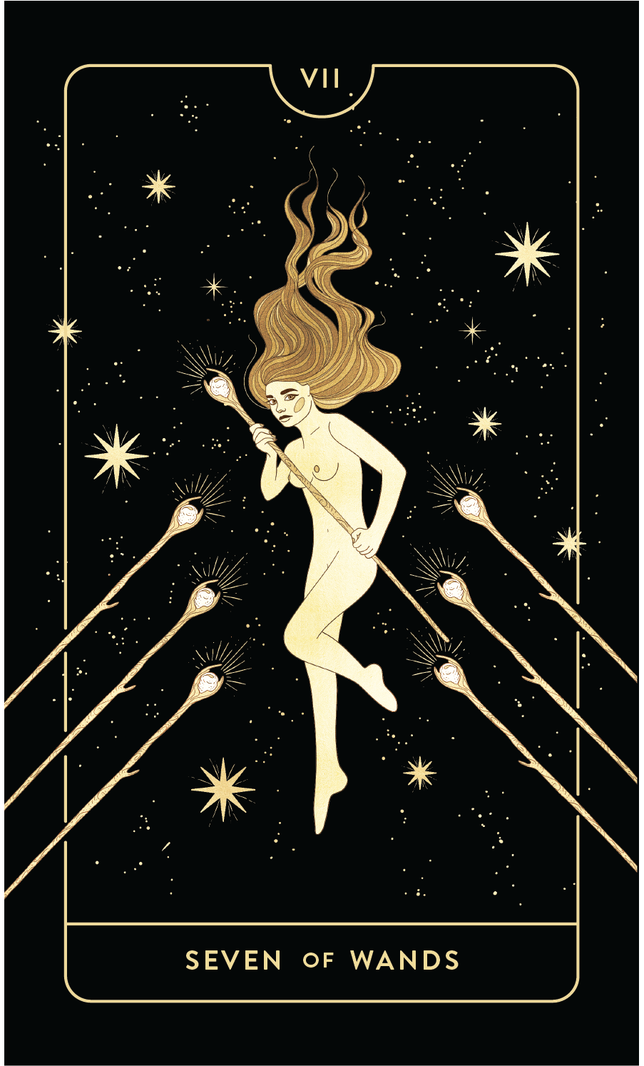 SEVEN OF WANDS