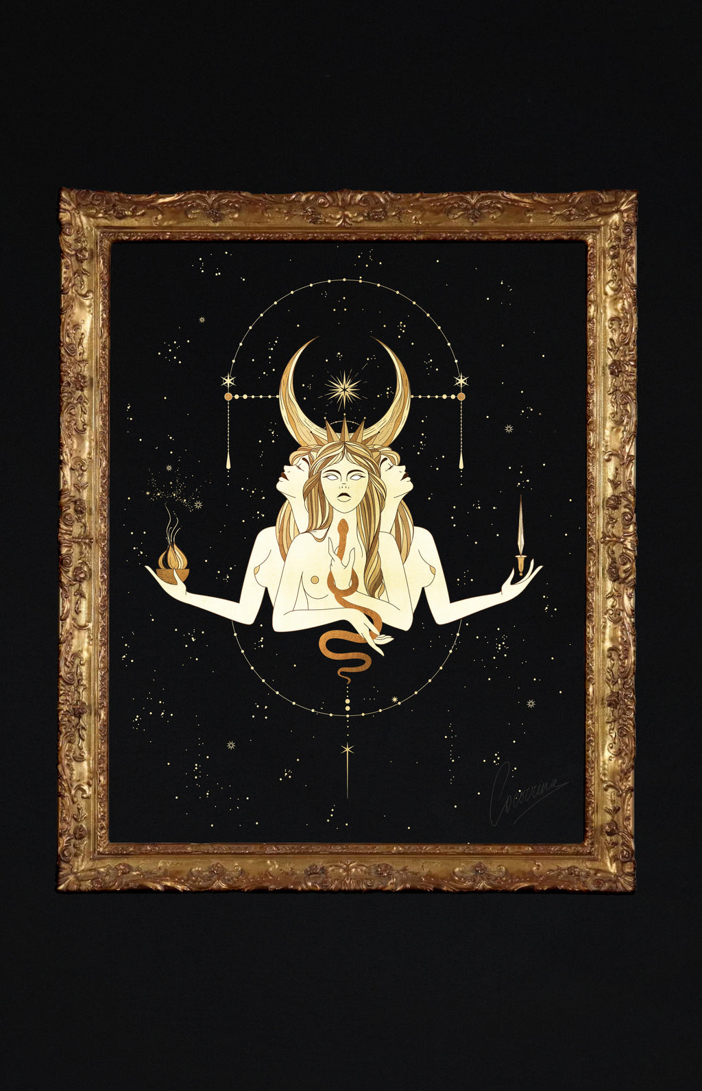 Hecate Printable Art Cocorrina