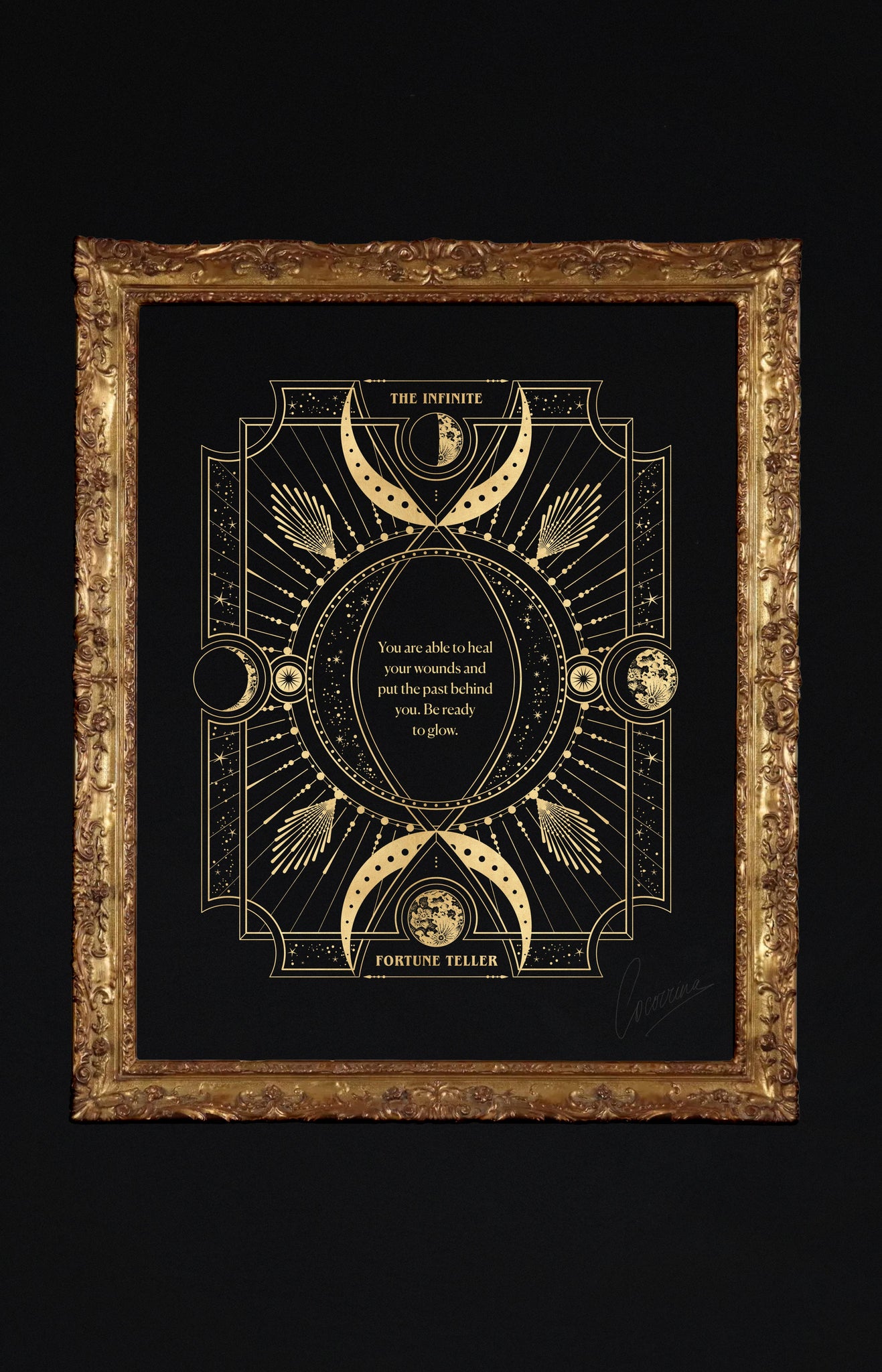 The Infinite Fortune Teller Printable Art Cocorrina