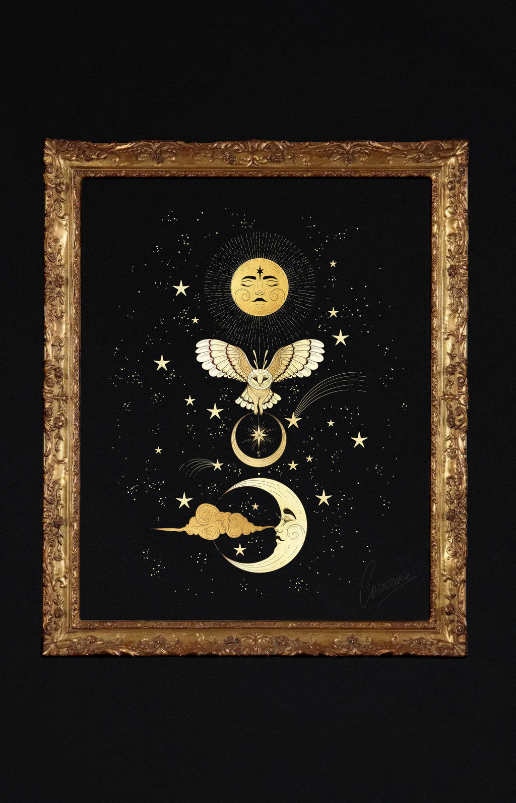 Owl Totem Printable Art Cocorrina