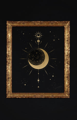 The Moon - Printable Art Cocorrina