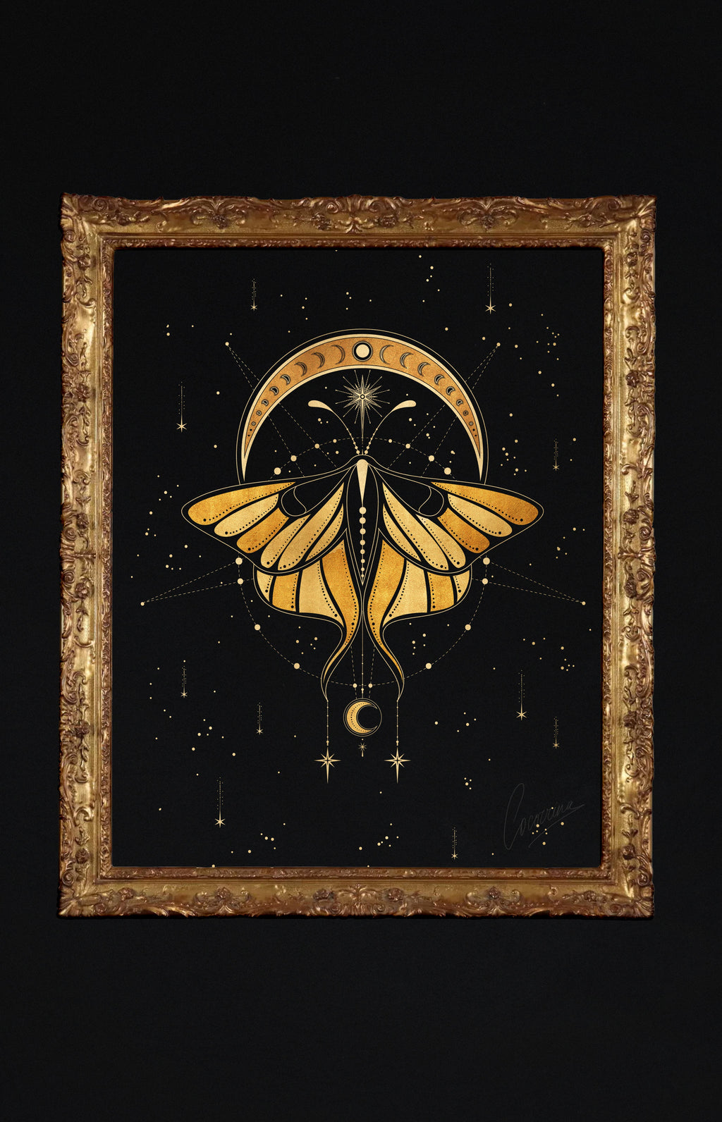 Cosmic Butterfly Printable Art Cocorrina