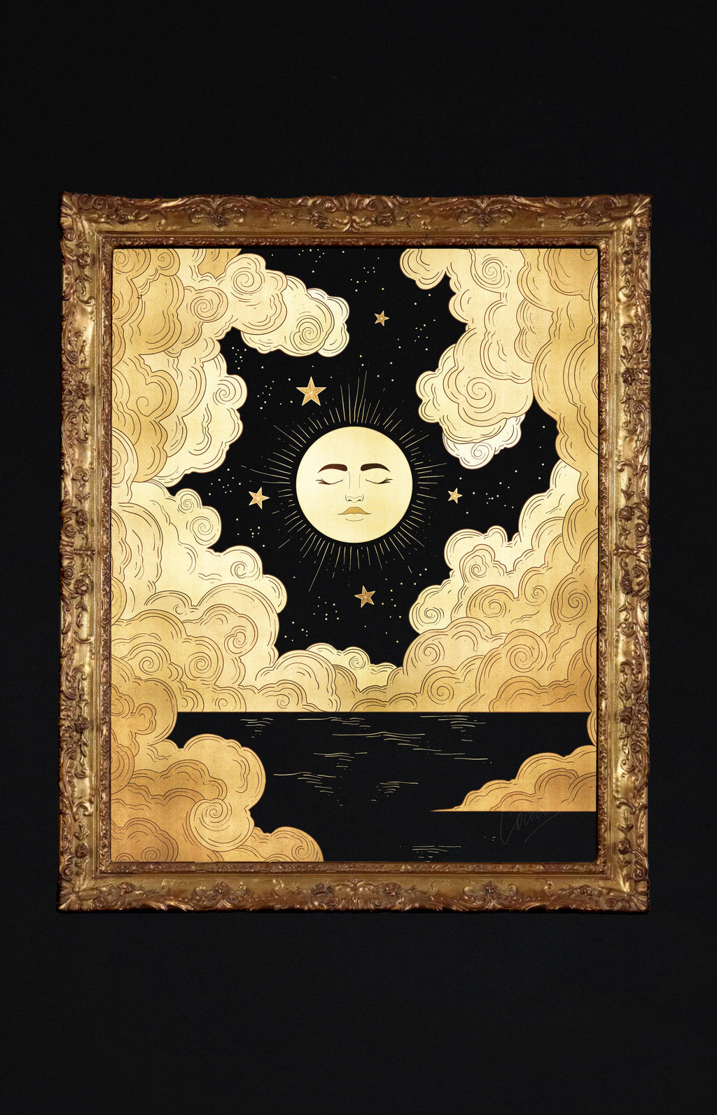 Moon Glow Printable Art Cocorrina