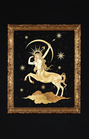 Sagittarius Goddess Printable Art Cocorrina