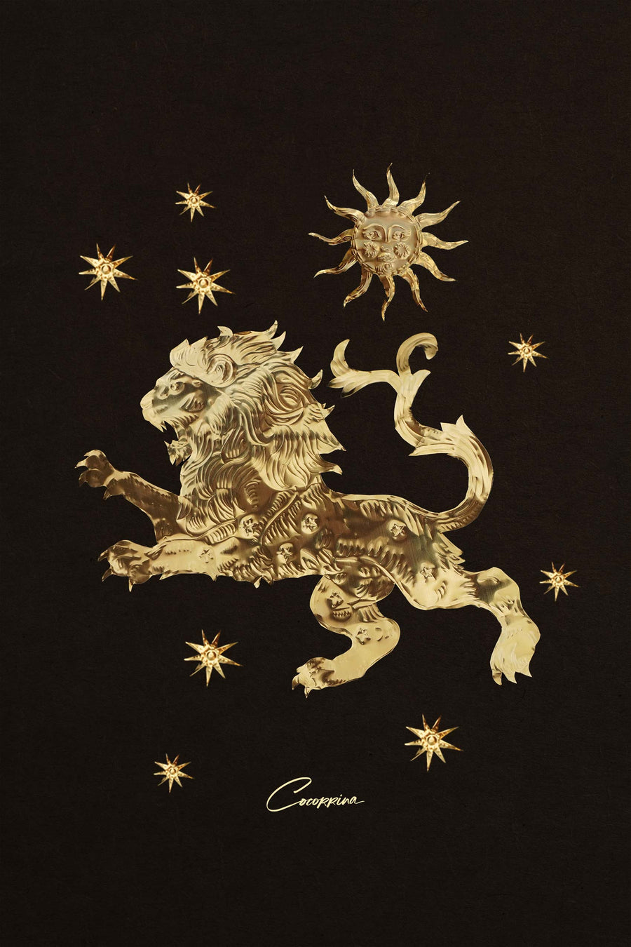 Leo - Large Brass Legacy