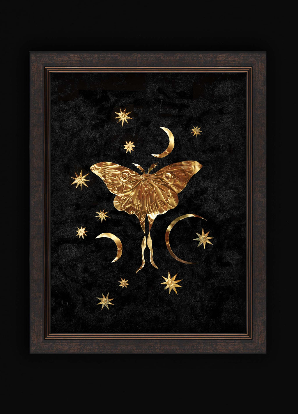 Moon Moth Large - Brass Legacy