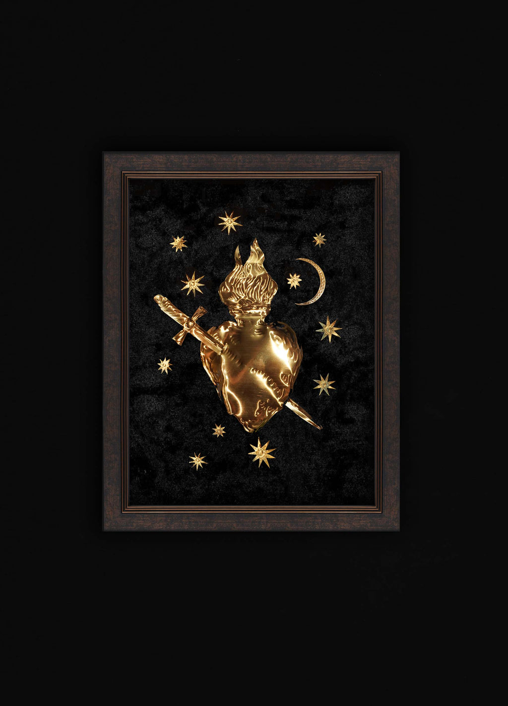 Sacred Heart Medium - Brass Legacy