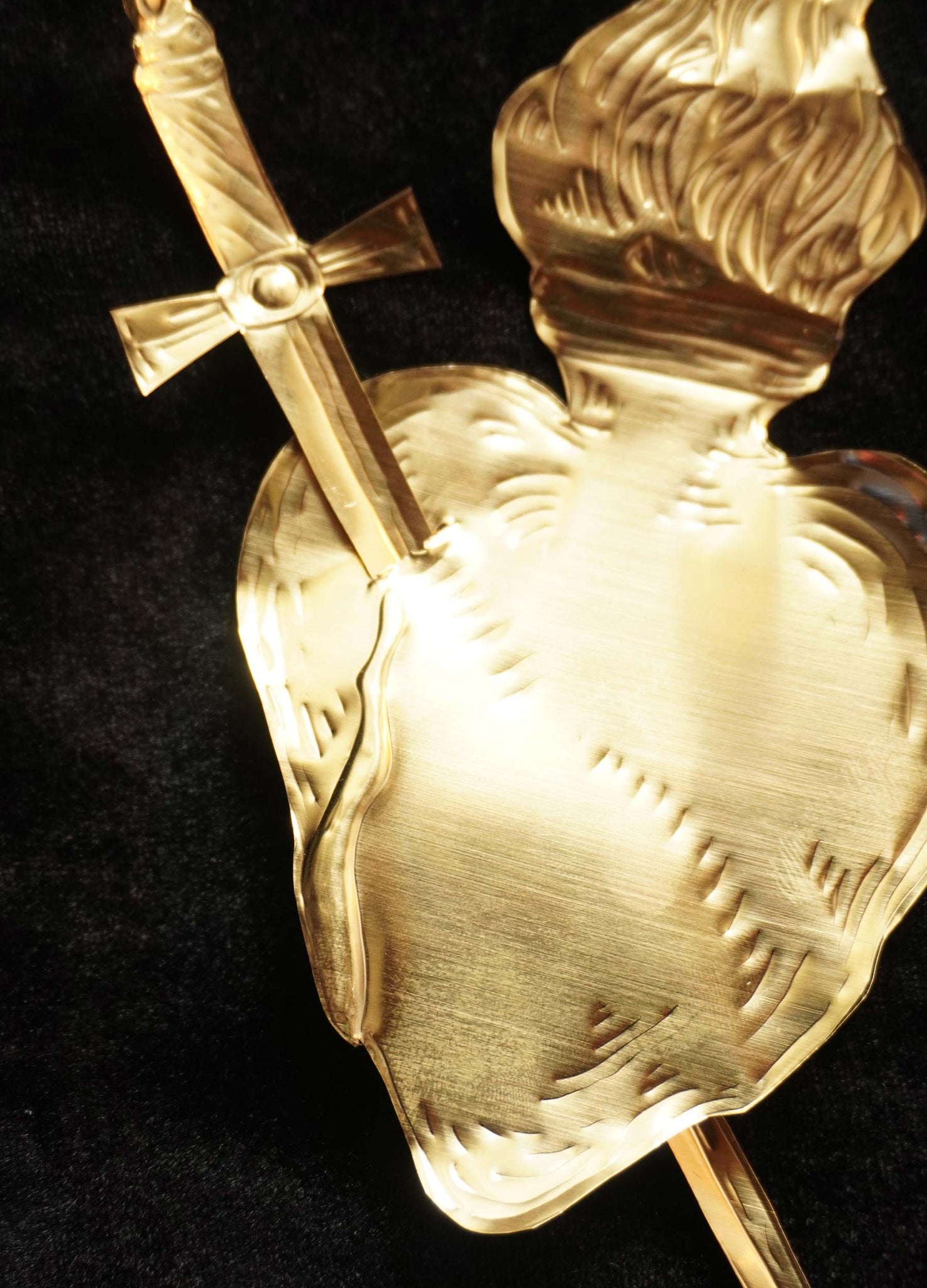 Sacred Heart Medium - Brass Legacy