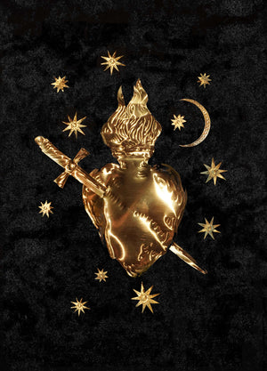 Sacred Heart Medium - Brass Legacy