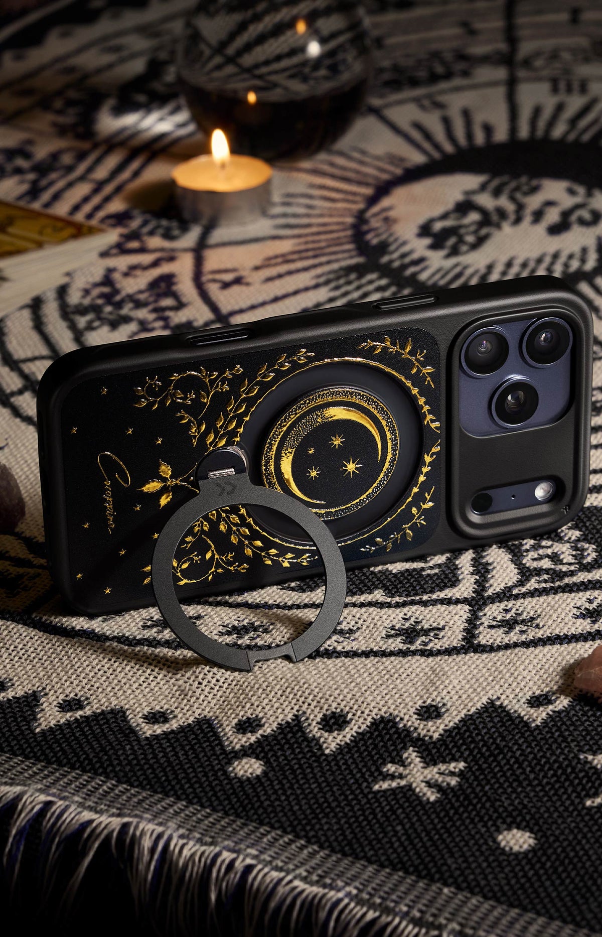 The Cocorrina Golden Ivy iPhone Case x Casekoo