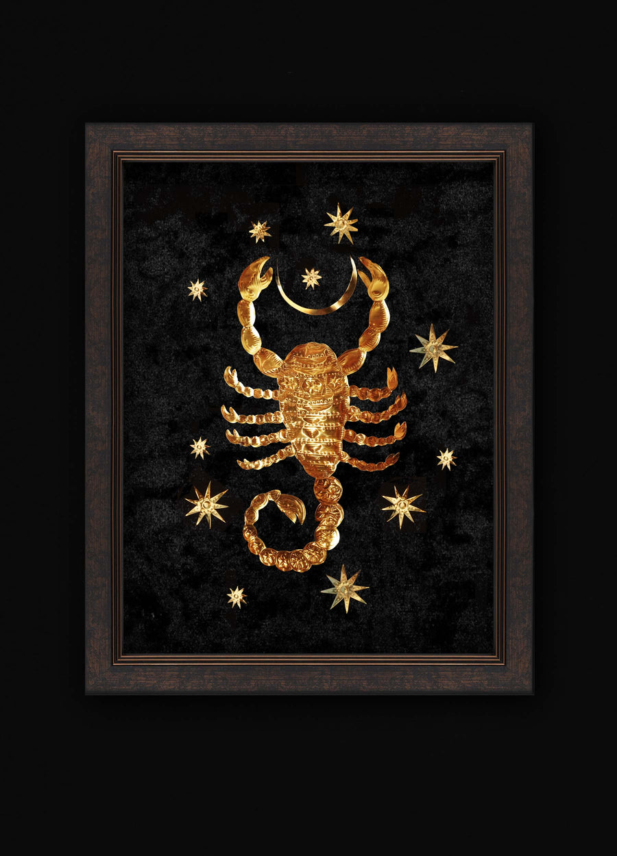 Scorpio - Brass Large Legacy