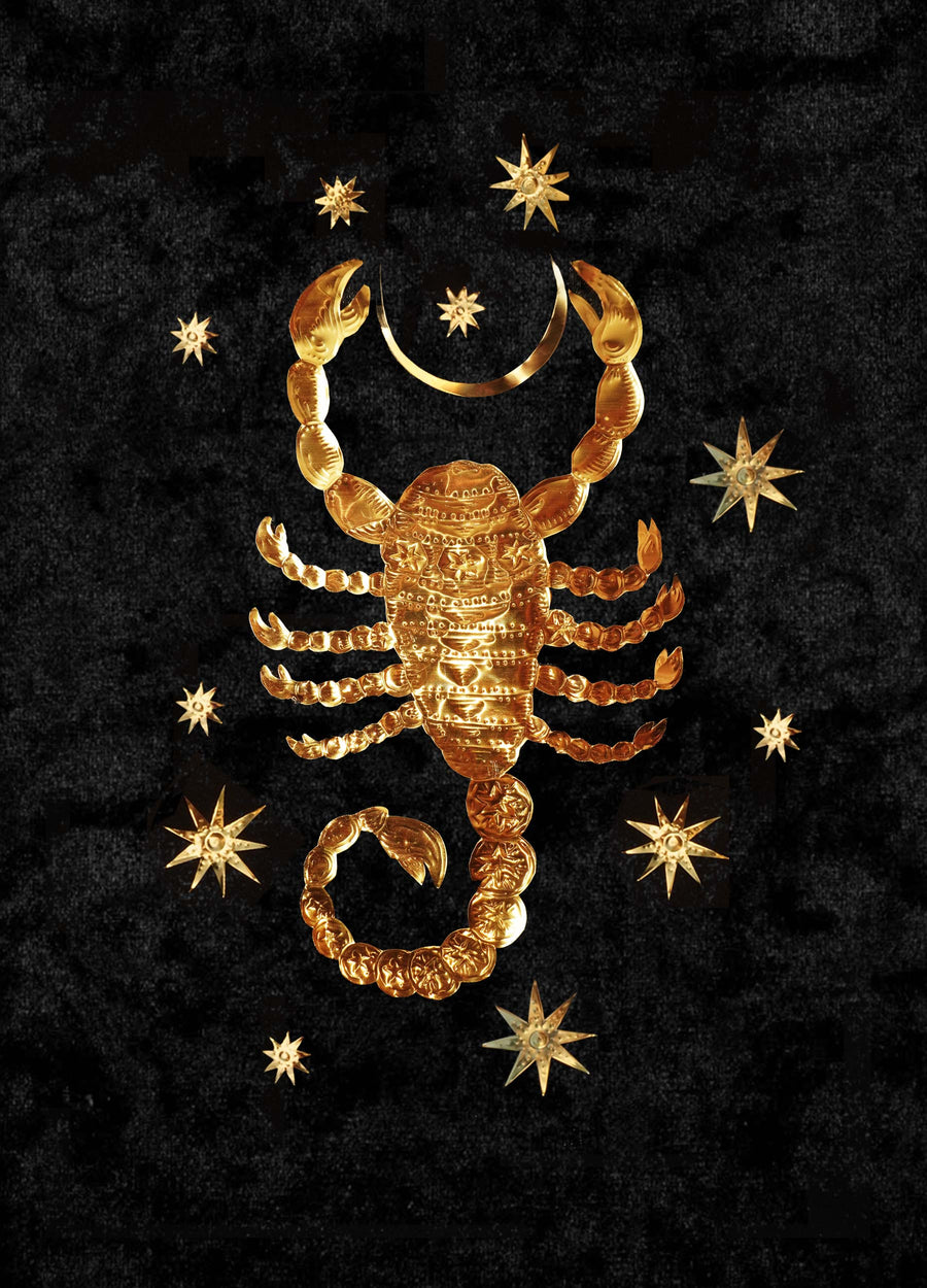 Scorpio - Brass Large Legacy