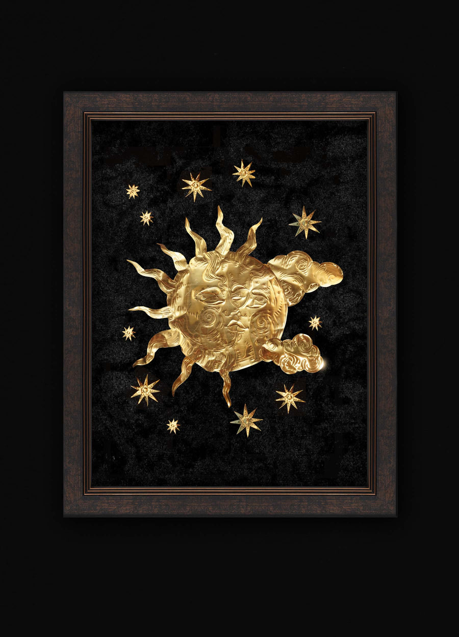 The Lovers: Sun and Moon - Large Brass Legacy