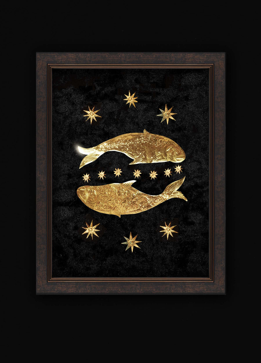 Pisces - Large Brass Legacy