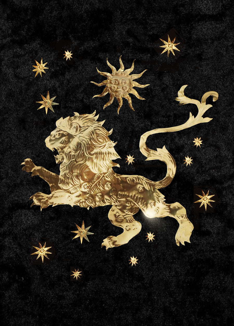 Leo - Large Brass Legacy