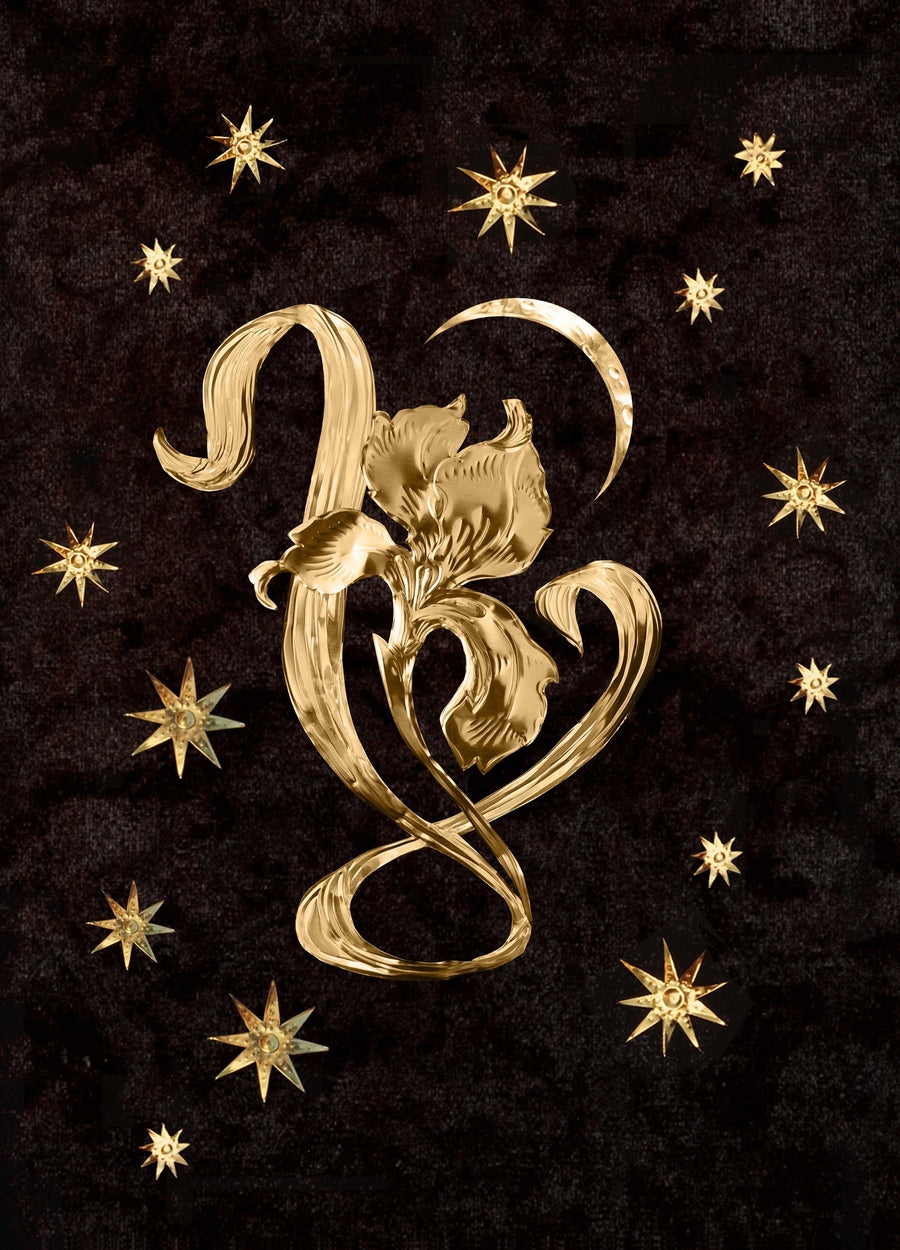 Iris - Large Brass Legacy