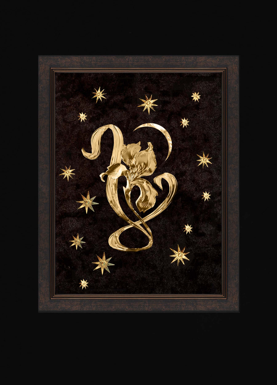 Iris - Large Brass Legacy
