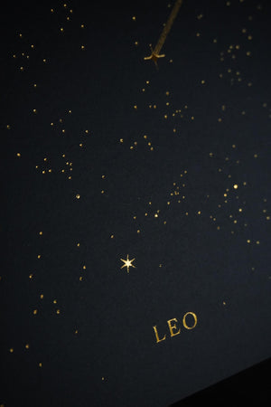 Leo Constellation Art Print