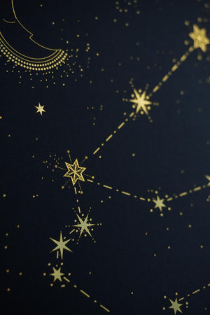 Aquarius Constellation Art Print