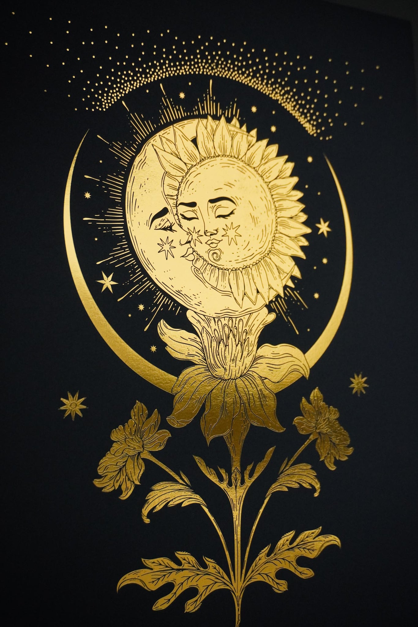 Sun and Moon Daffodil Art Print