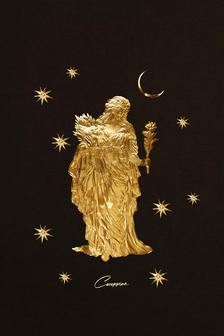 Virgo - Large Brass Legacy