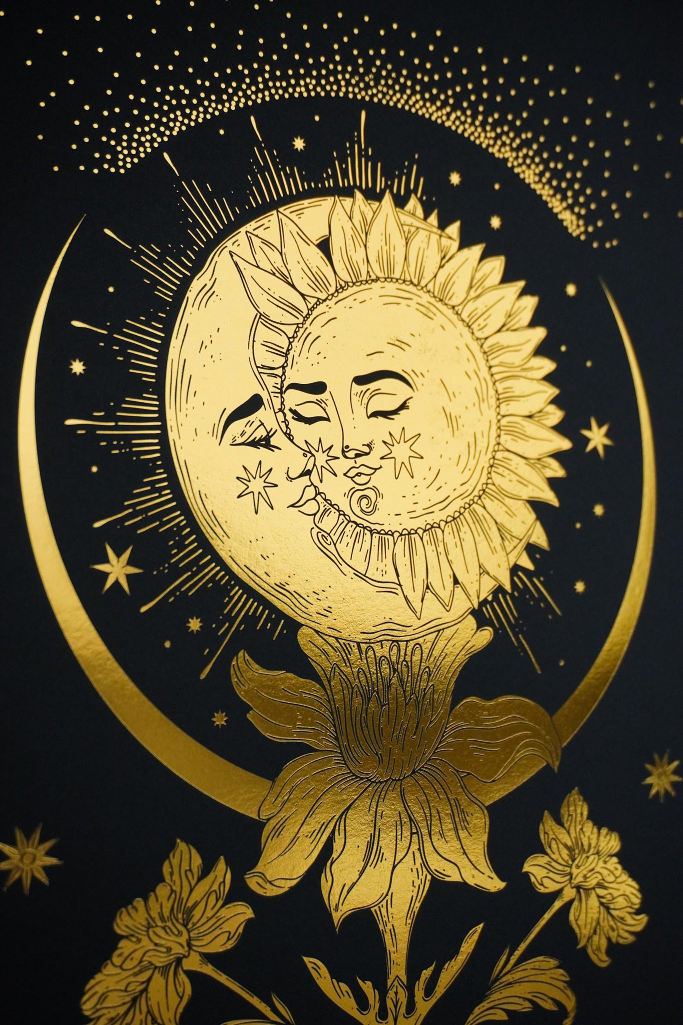 Sun and Moon Daffodil Art Print