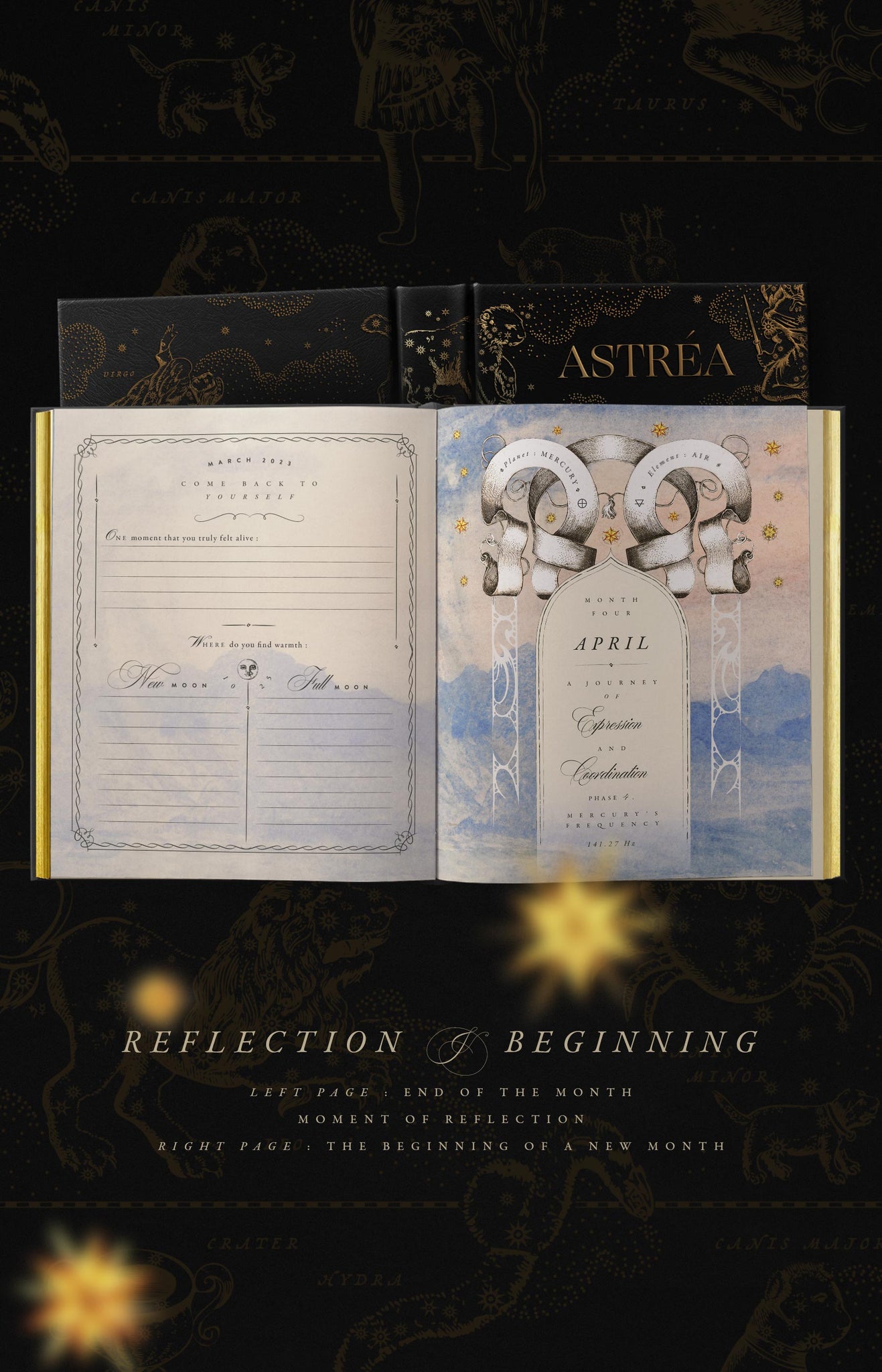 Astrea 2024 Astronomical planner by Cocorrina & Co