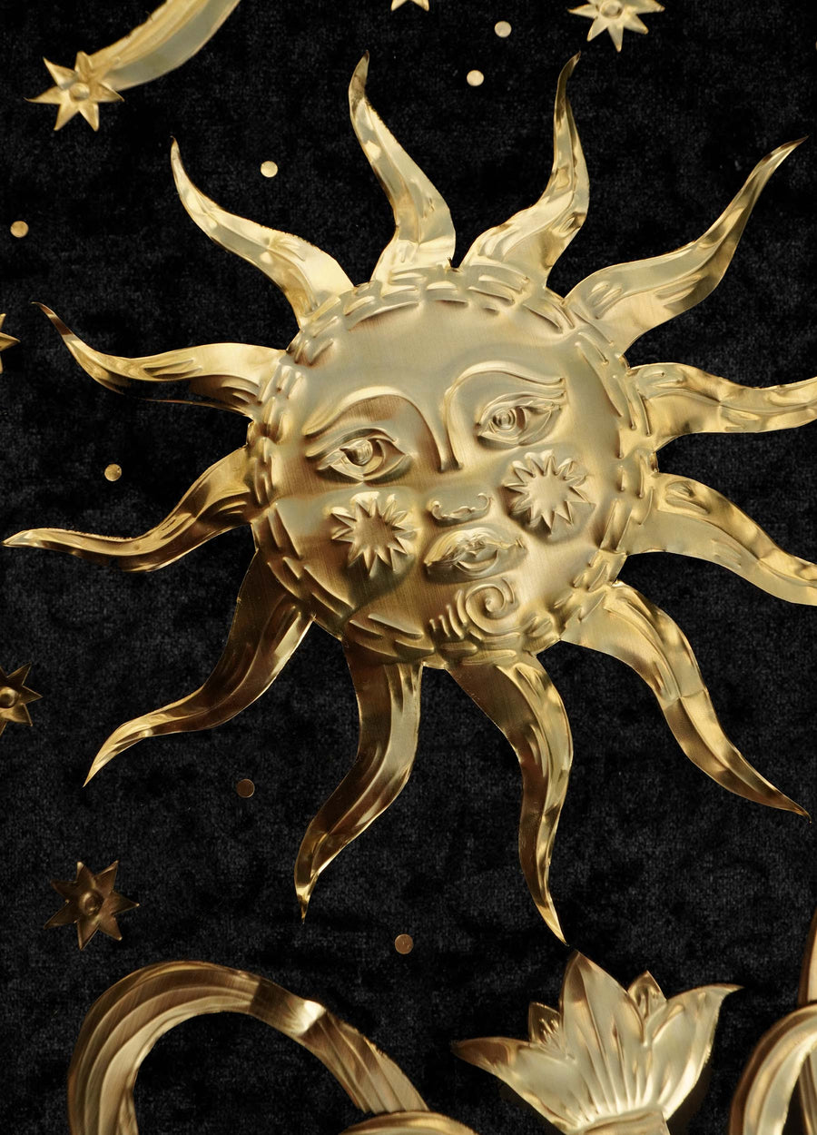 The Blooming Sun 03 - Large Brass Legacy Art