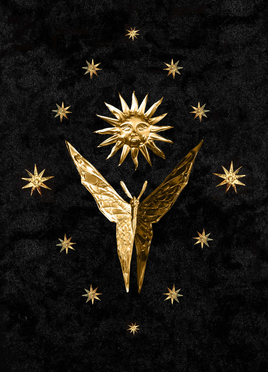 Butterfly - Large Brass Legacy