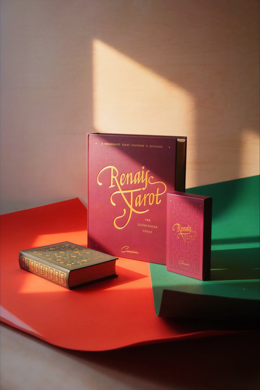 Renais Tarot: The Illuminated Codex Hardcover Book