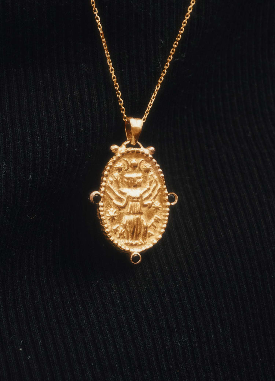 Hecate Sterling Silver Necklace