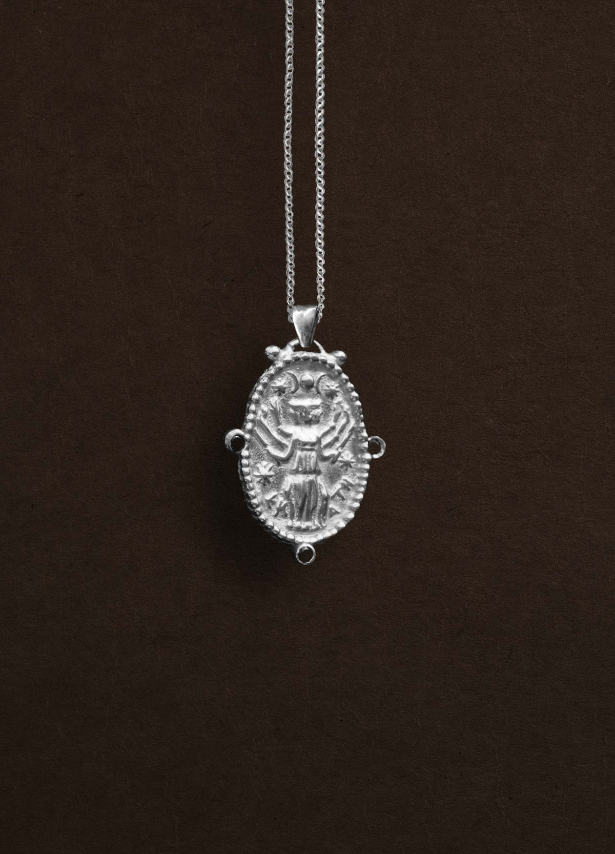 Hecate Sterling Silver Necklace