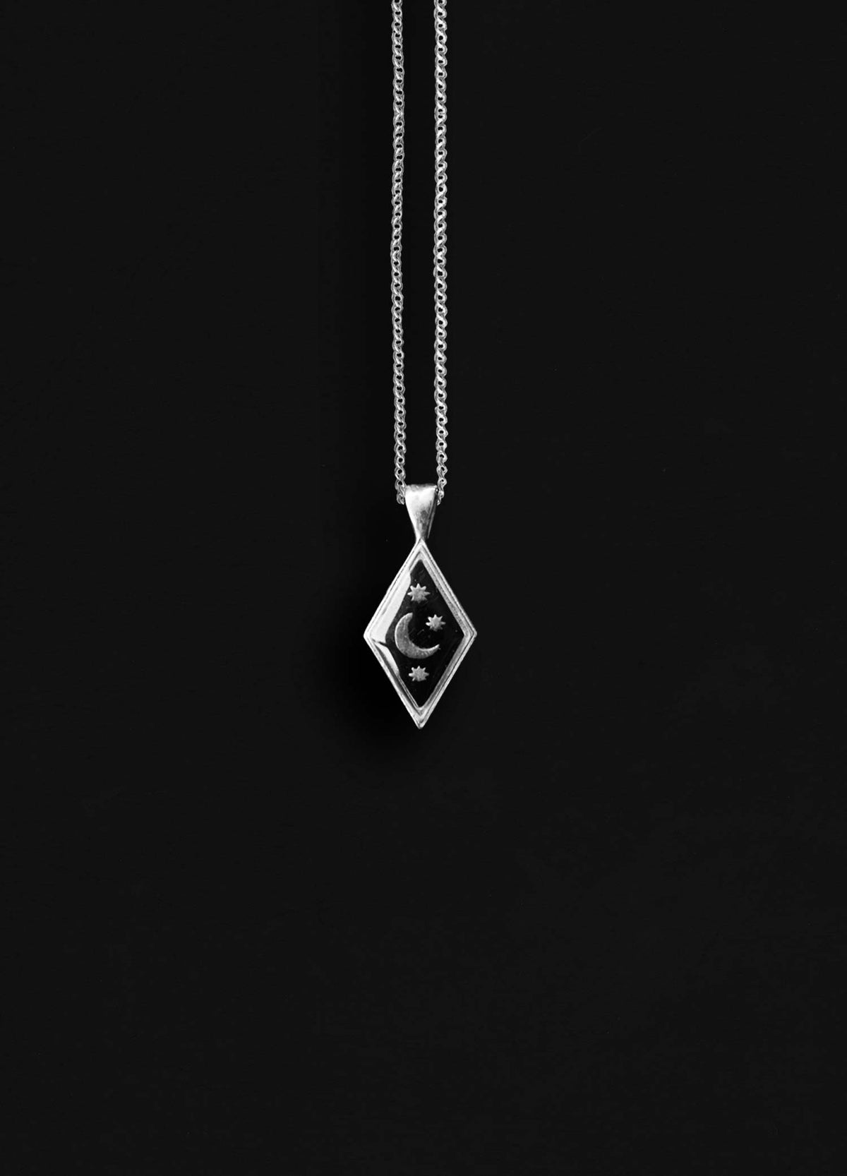 Nocturne Sterling Silver Necklace