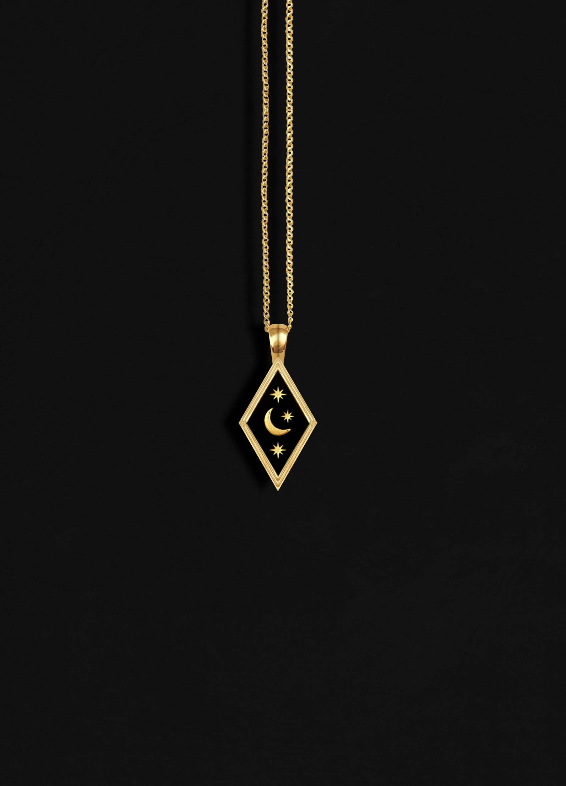 Nocturne Gold Vermeil Necklace - Cocorrina
