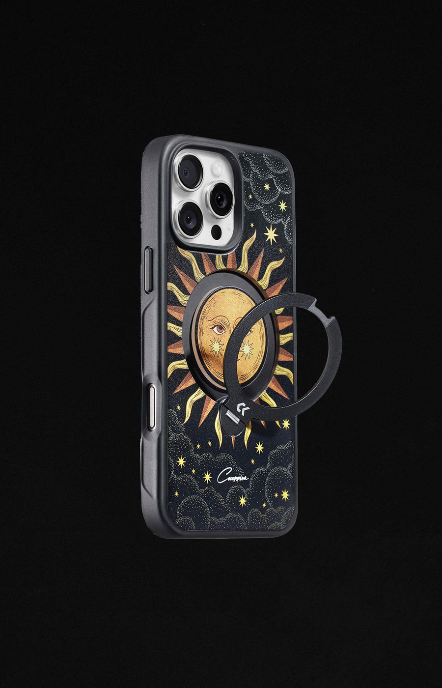 Sun in Black iPhone Case x Casekoo