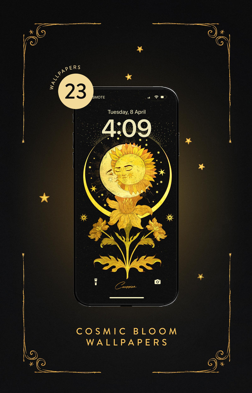 Cosmic Bloom Cocorrina Wallpapers