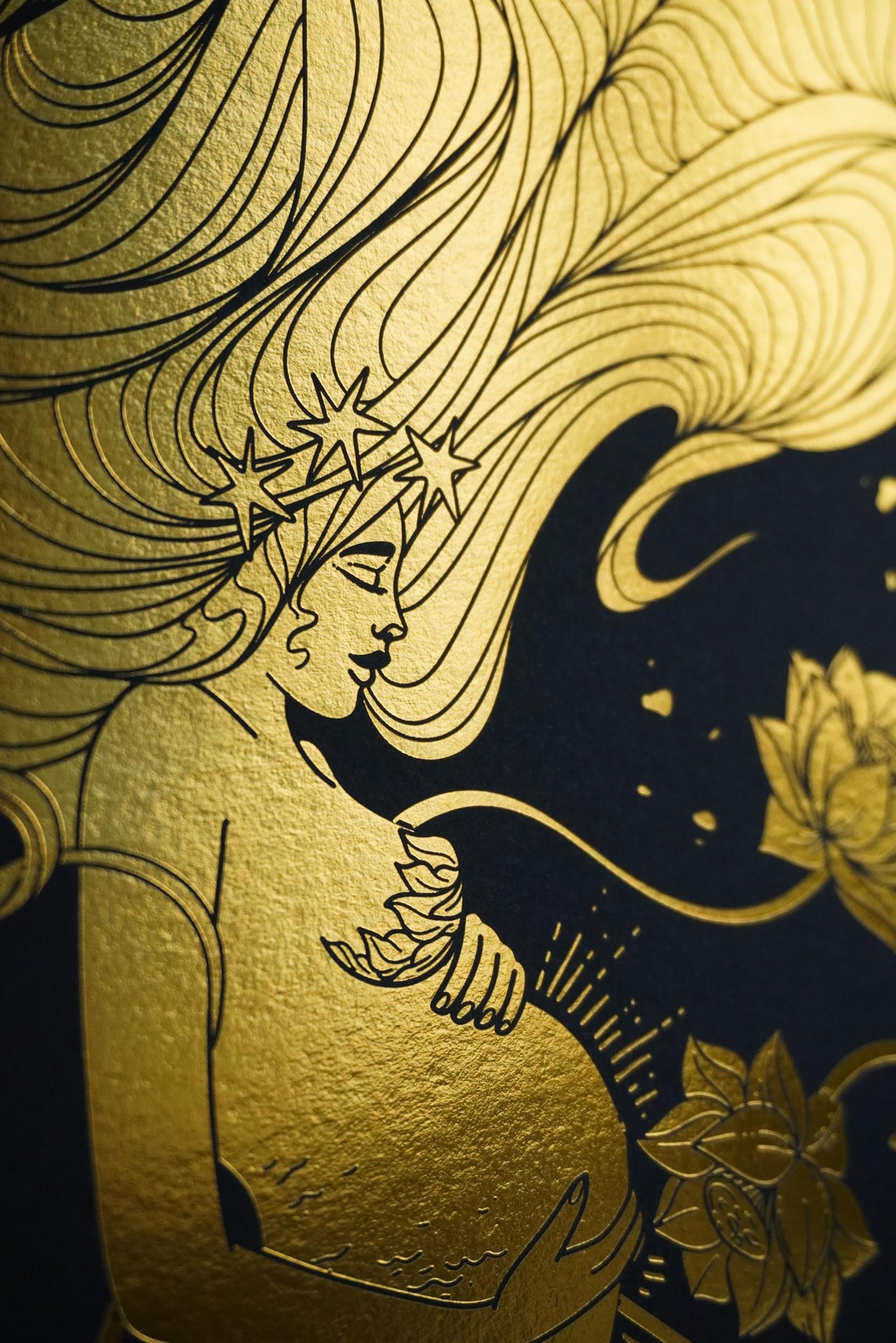 Mermaid Mother Art Print