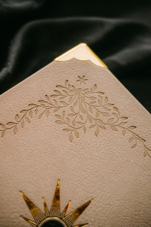 Sun & Moon Blank Journal - Heirloom Cream