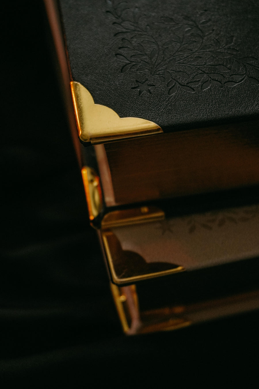 Sun & Moon Blank Book Journal - Heirloom Black