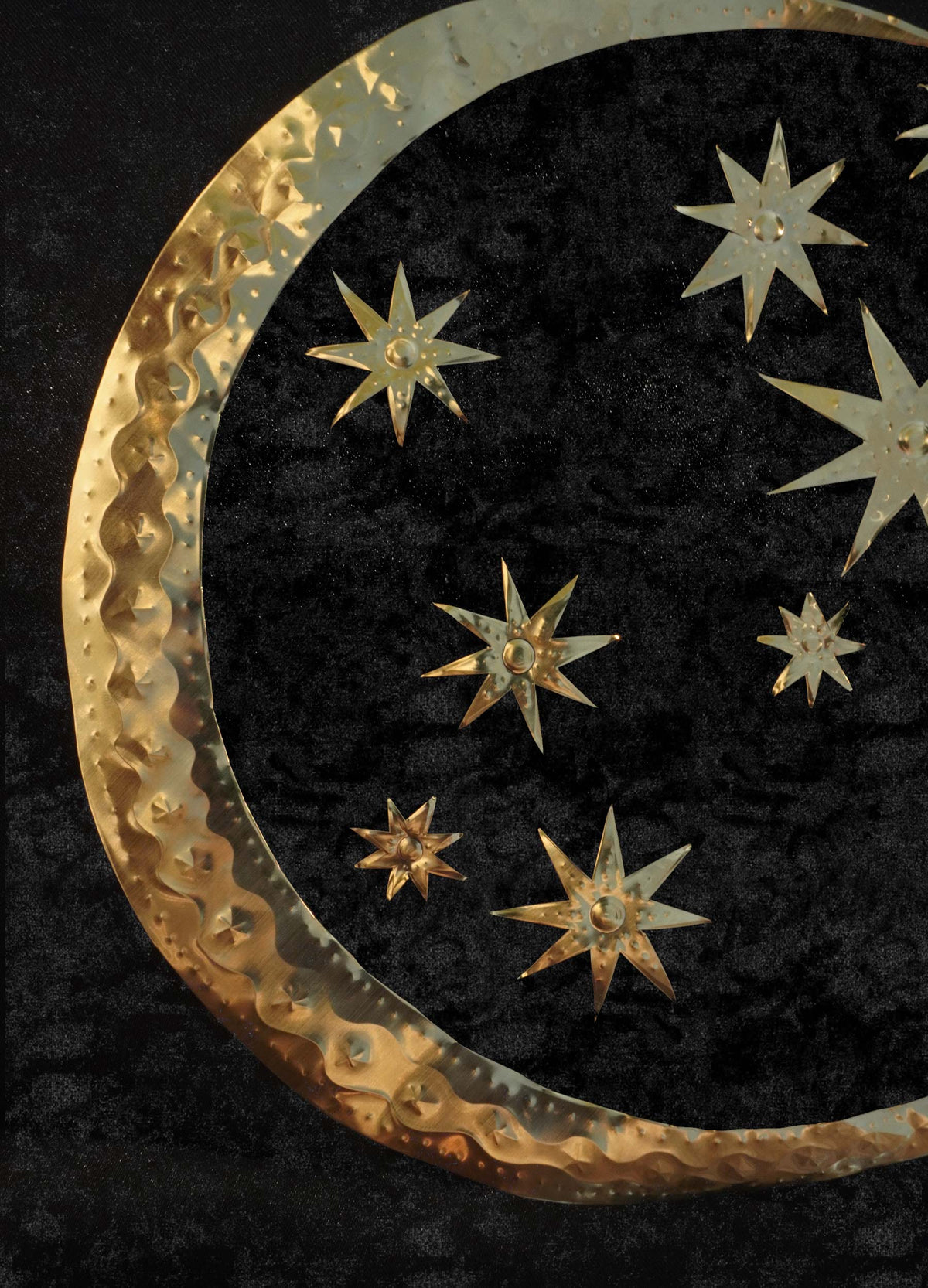 The Cocorrina Moon - Large Brass Legacy Art