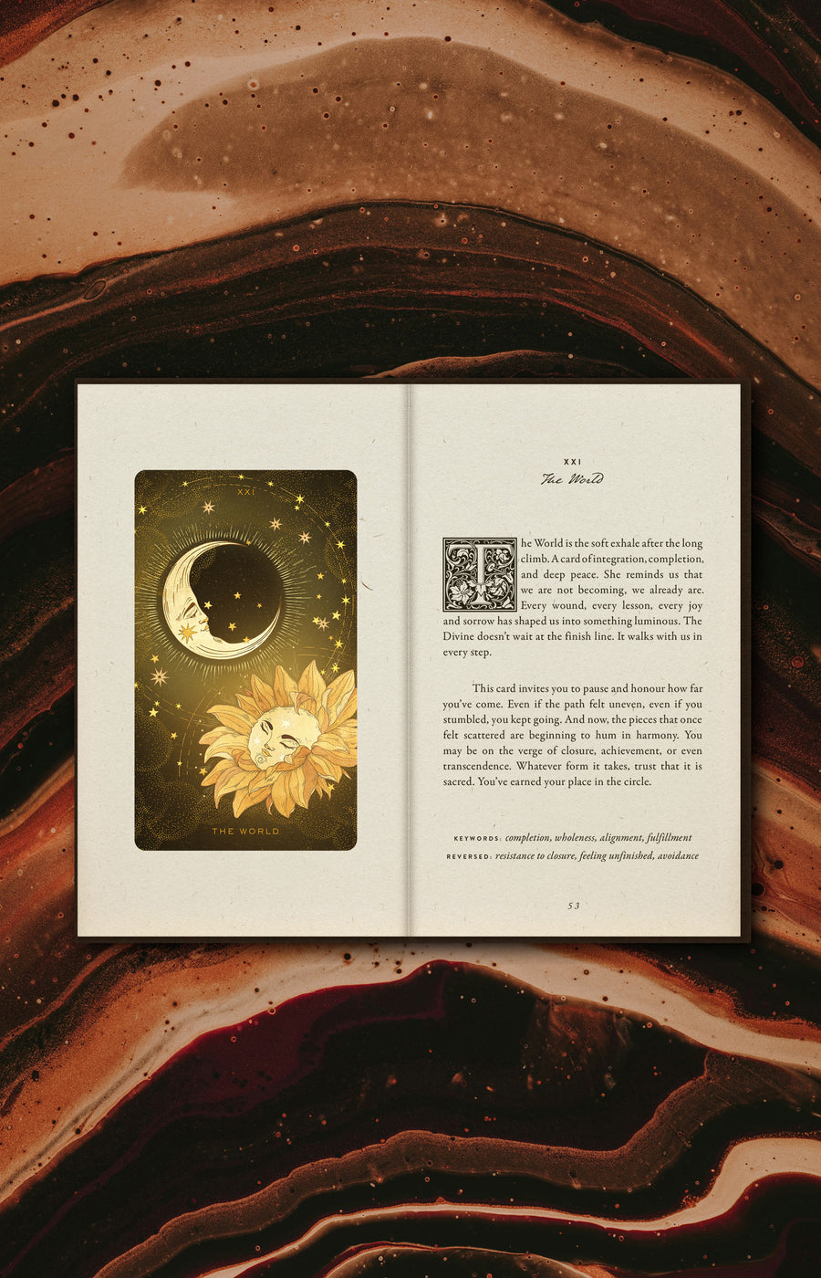 Divine Feminine Tarot Book