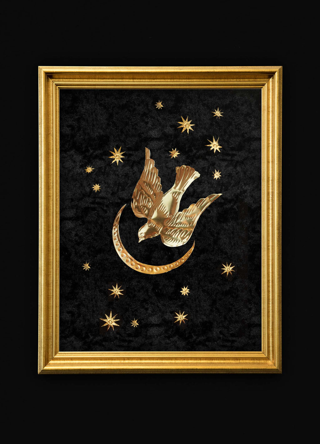 Dove in Moonlight 06 - Brass Legacy Art
