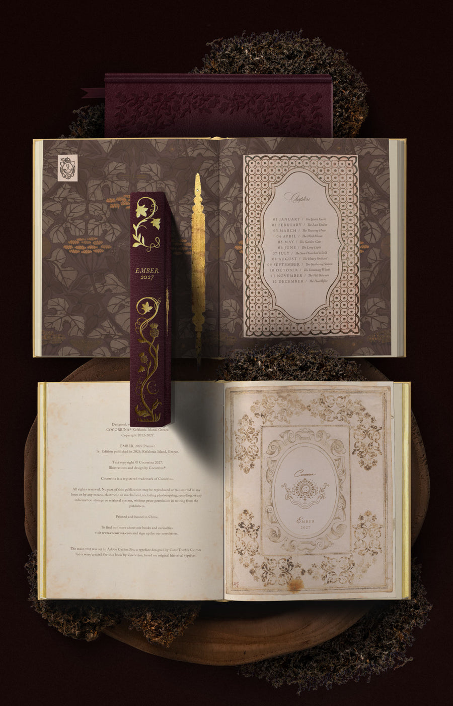 EMBER, 2027 Cocorrina Planner Book