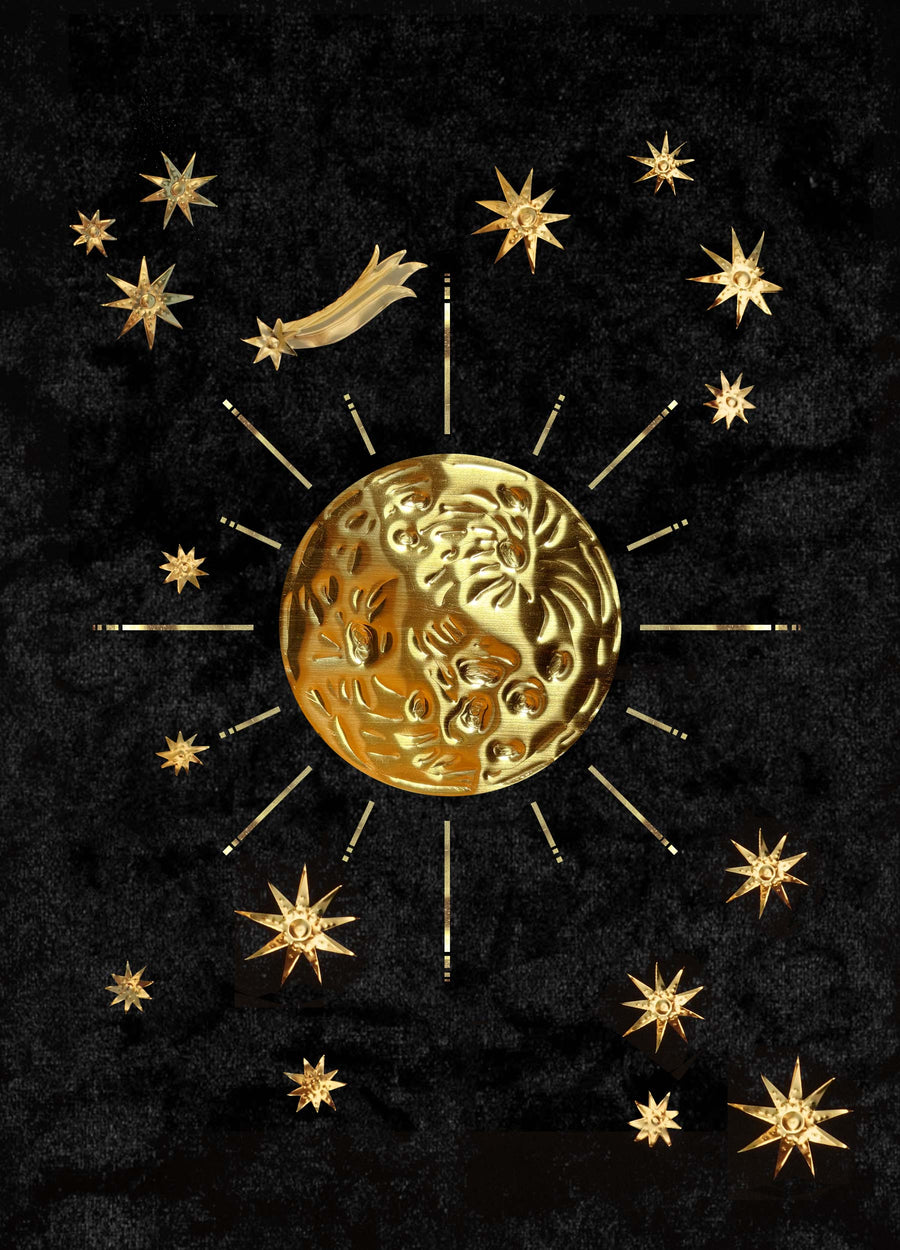 Full Moon Large 04 - Large Brass Legacy