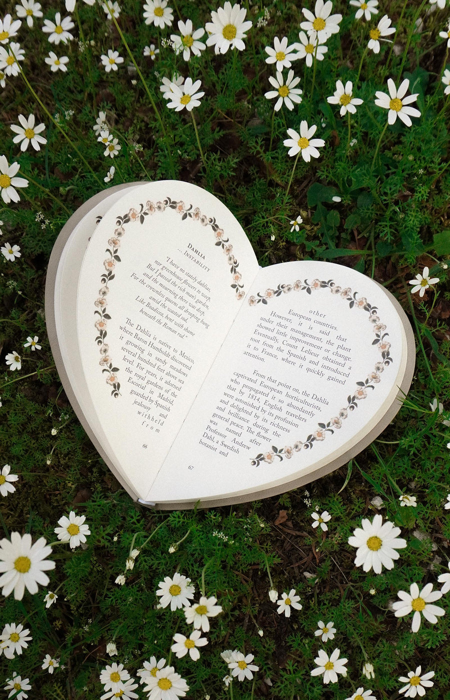 Language of Flowers - Heart Books Collection
