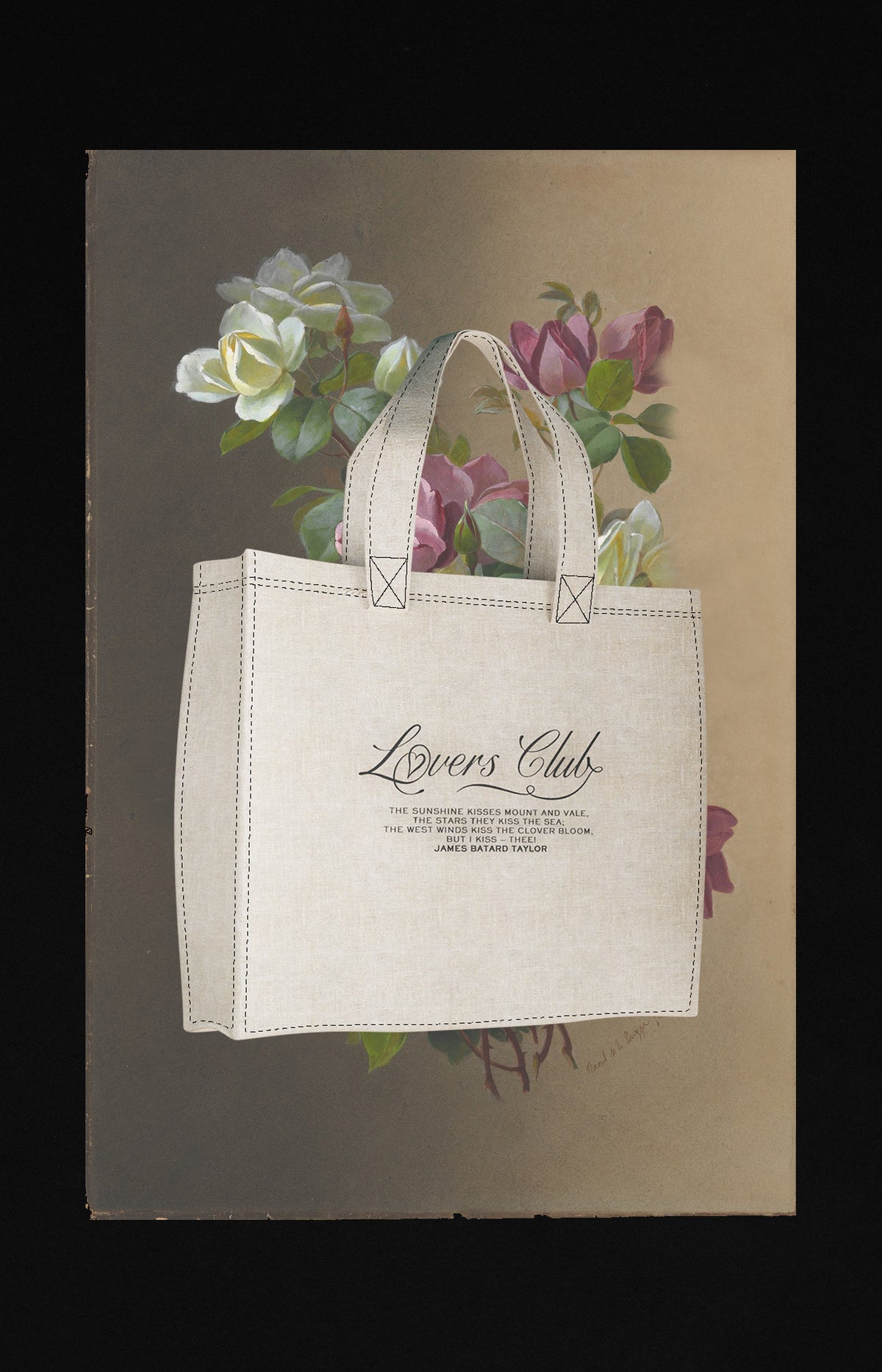 Lover's Club Tote Bag by Cocorrina